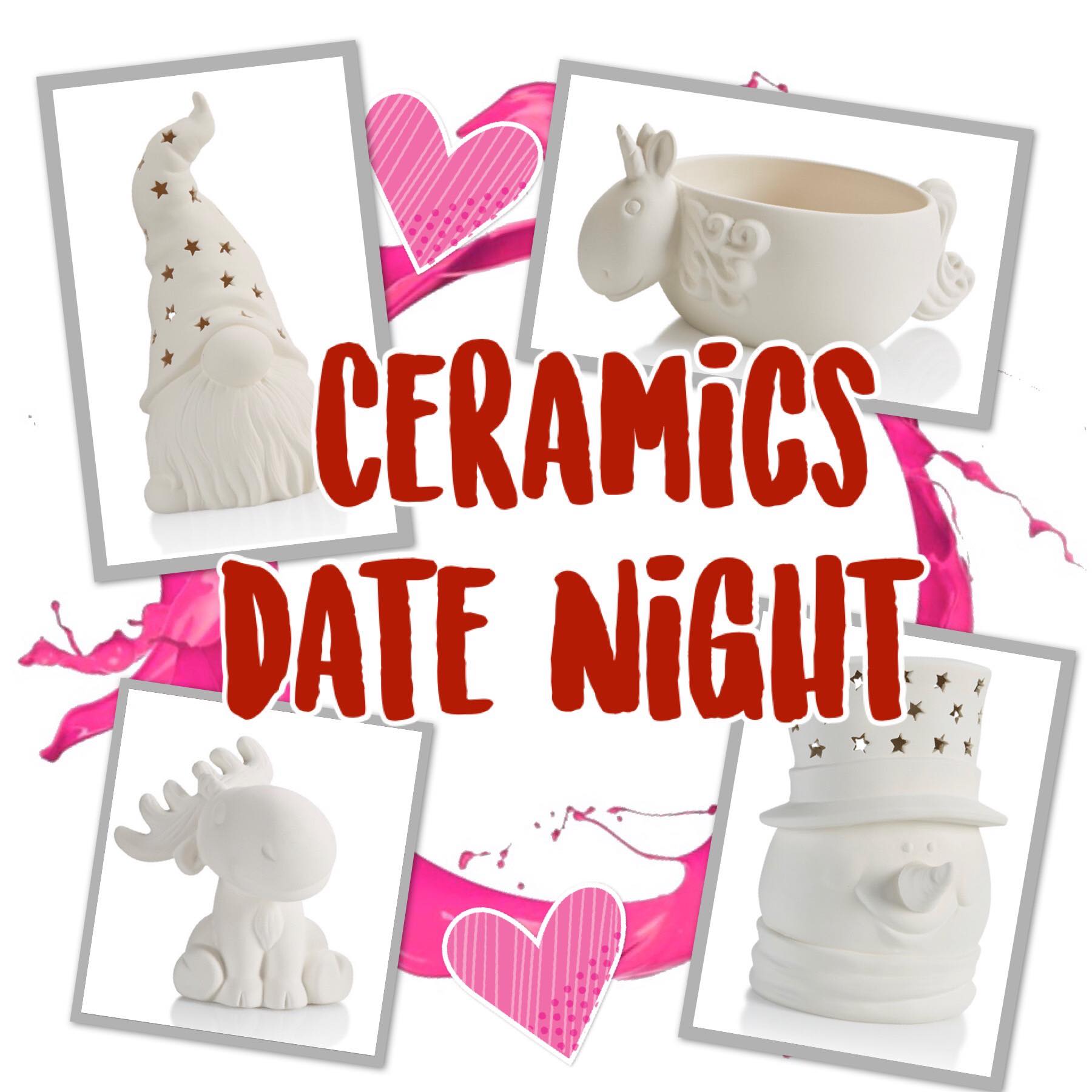 ceramics date night Generations Boutique & Art Studio
