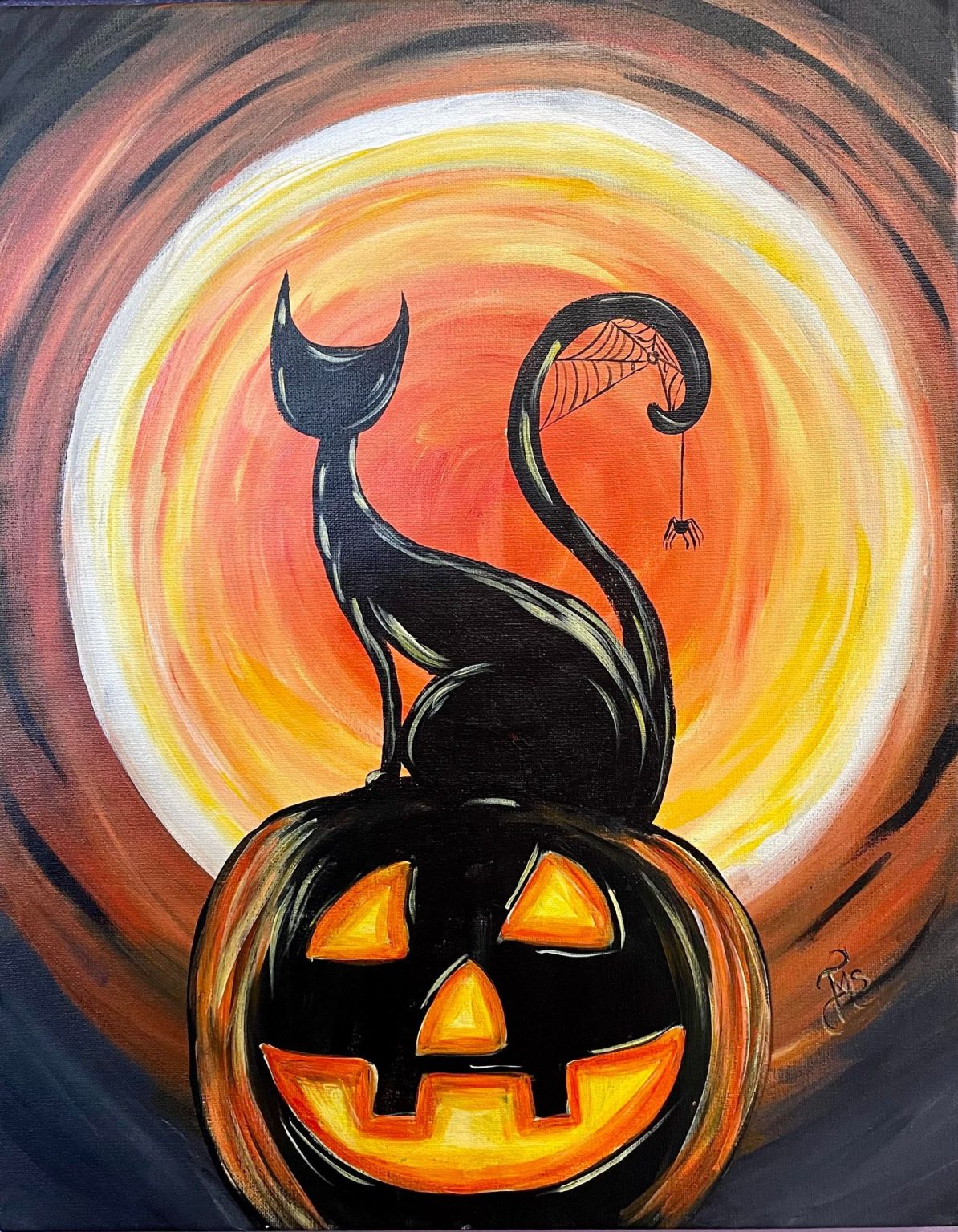 Black Cat Paint & Sip October 22nd | Generations Boutique & Art Studio