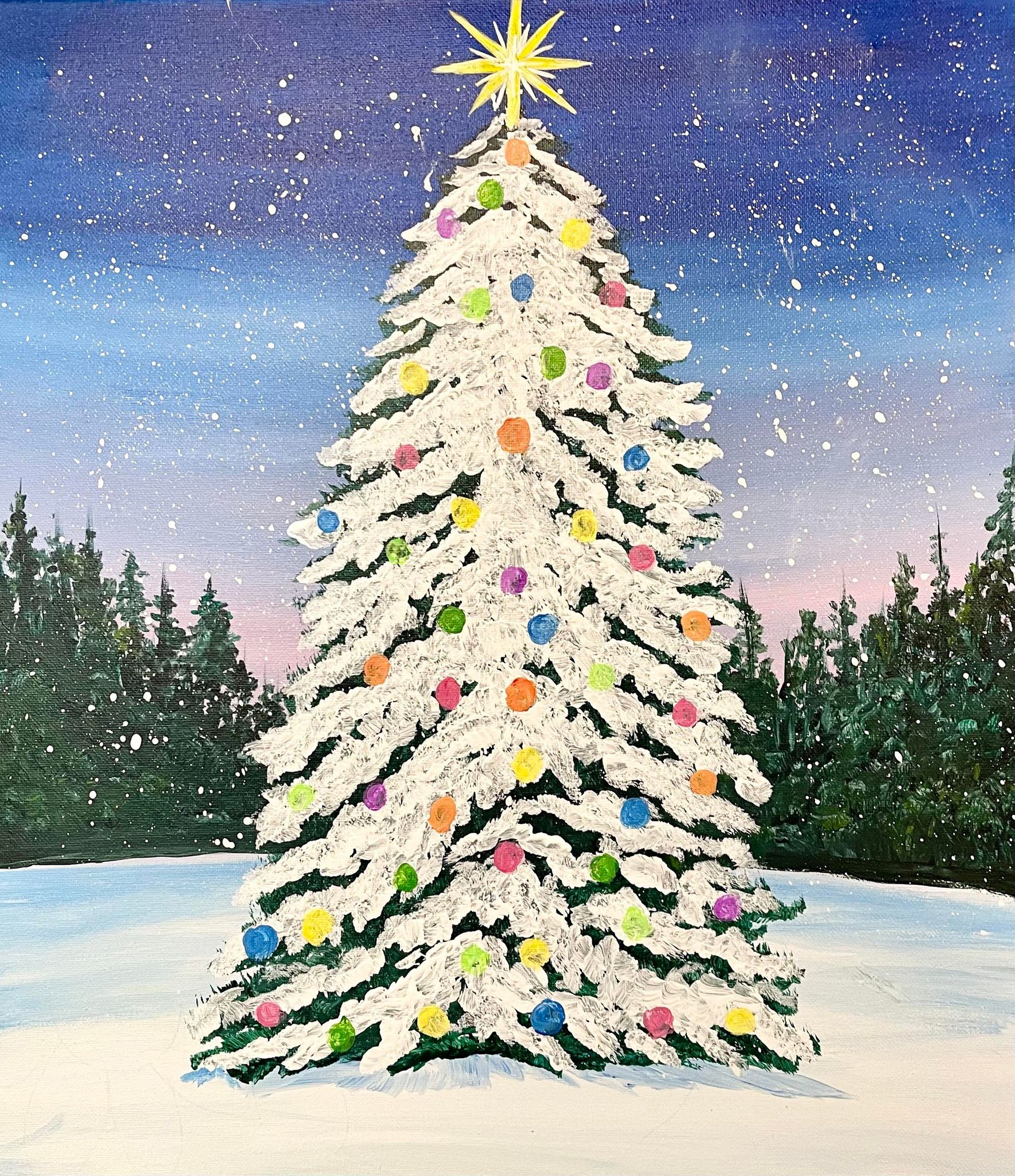 Oh Christmas Tree Paint And Sip December 10th Generations Boutique   Oh Christmas 