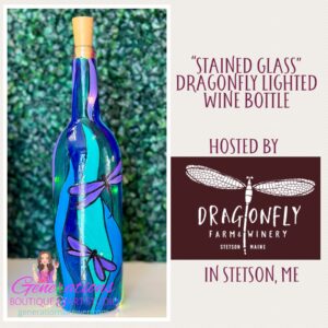 Stained Glass Dragonfly