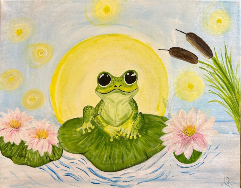 Froggy paint