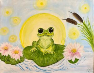 Froggy paint